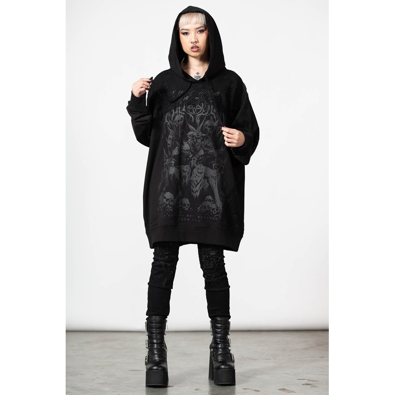 The Verge Fishnet Hoodie
