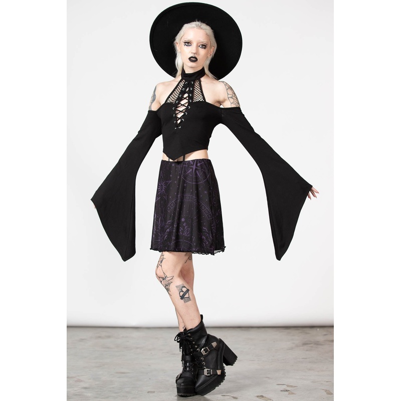 Trevea Mesh Mini Skirt