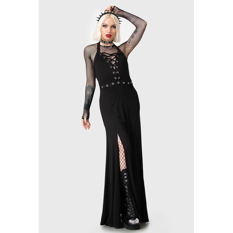 Tristania Maxi Halter Dress