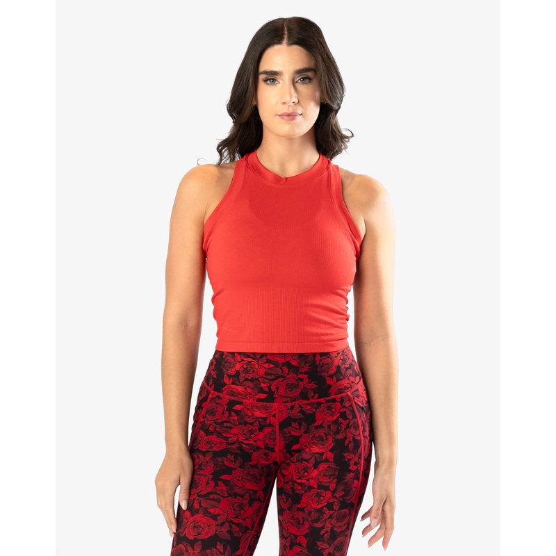 Bella Ribbed Crop Tank – Heartthrob
