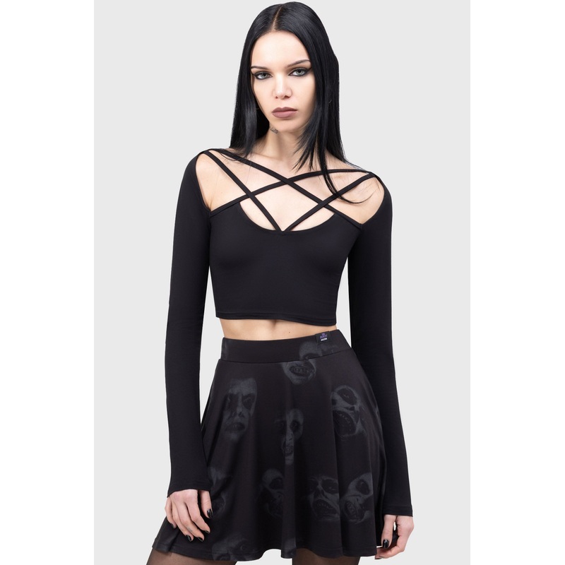 Excellent Day For An Exorcism Skater Skirt