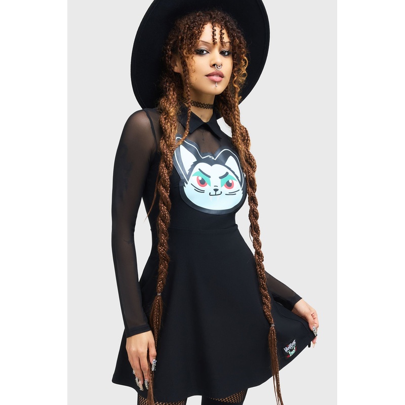 Feeling Fangtastic Skater Dress
