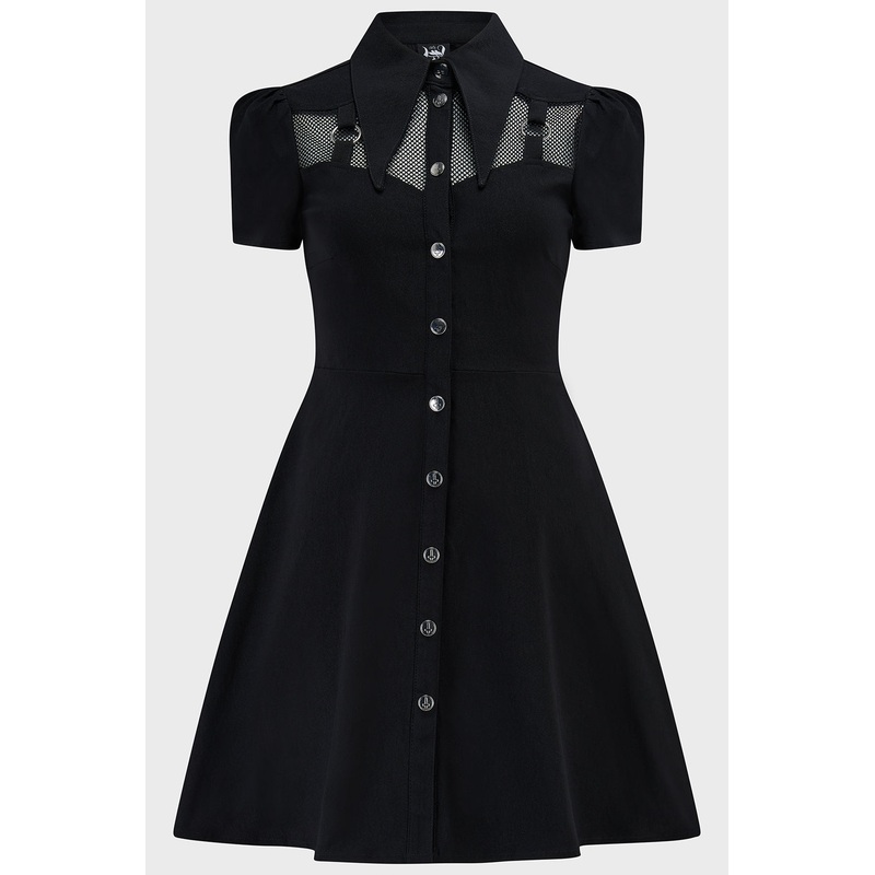 Jovana Collar & Ring Dress