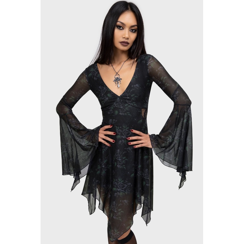 Nocturnal Grove Dress