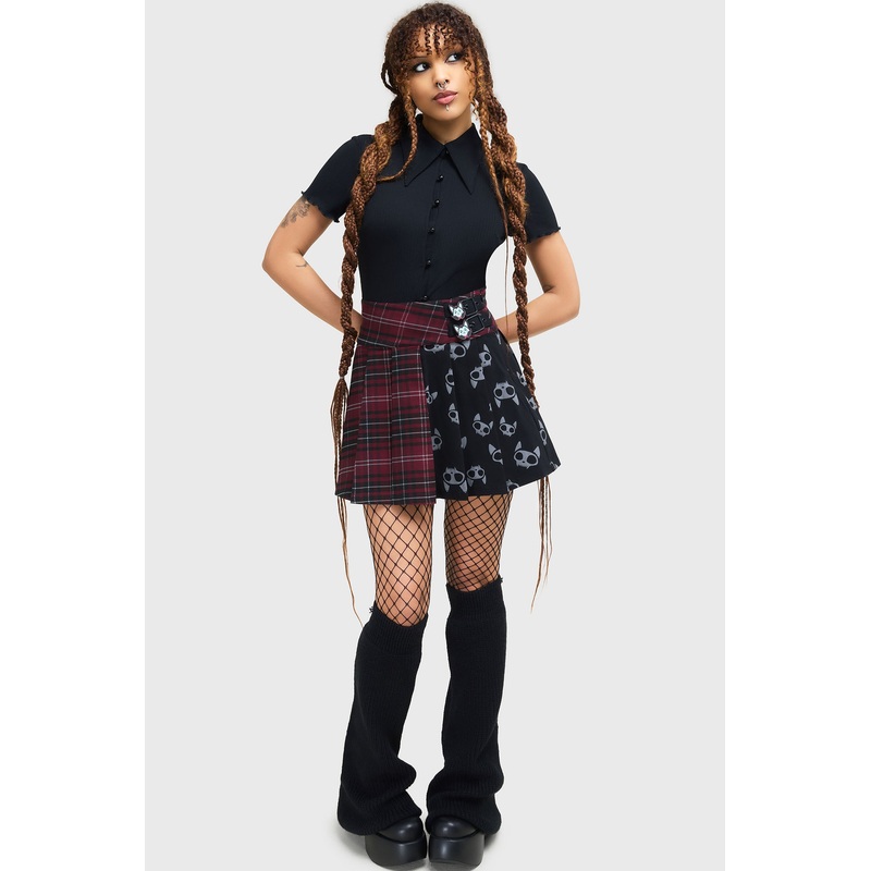 The Vampurr Pleated Skirt