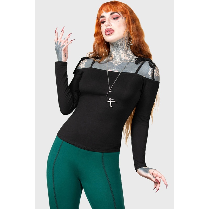 Withering Wench Bardot Top