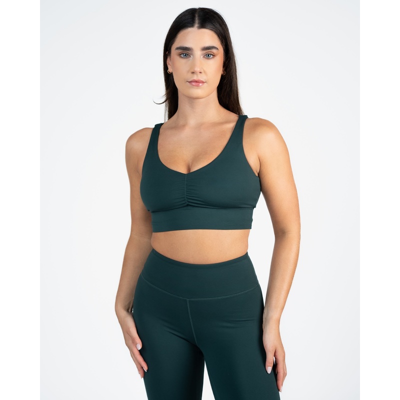 Annie Sports Bra – Juniper – FINAL SALE