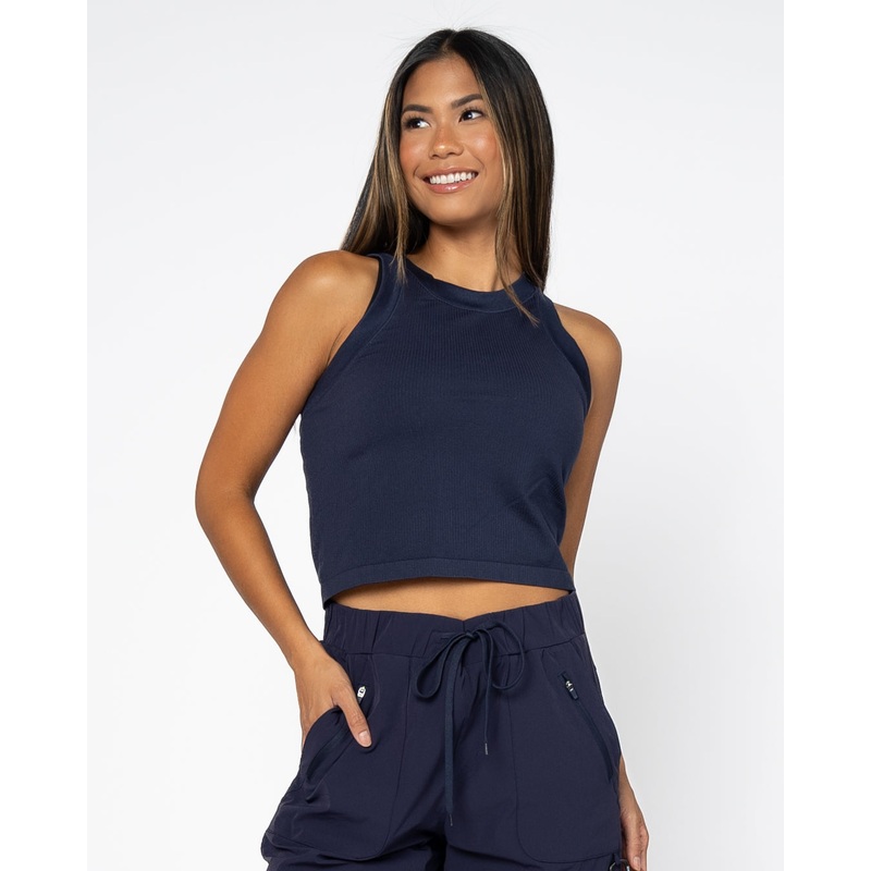 Bella Ribbed Tank Short – Bodega – FINAL SALE