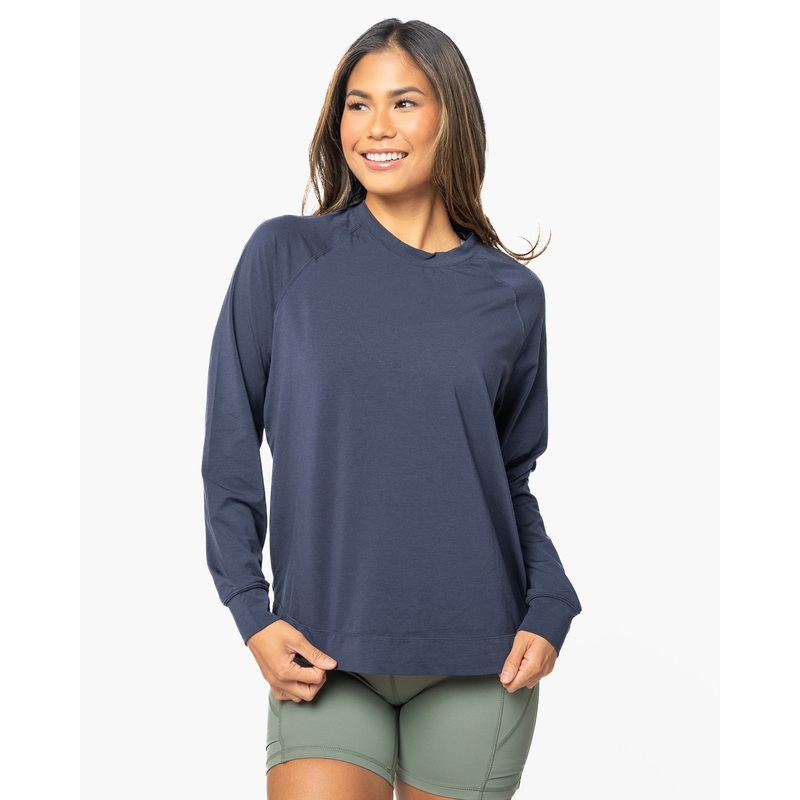 Infinity Full Length Long Sleeve – Navy