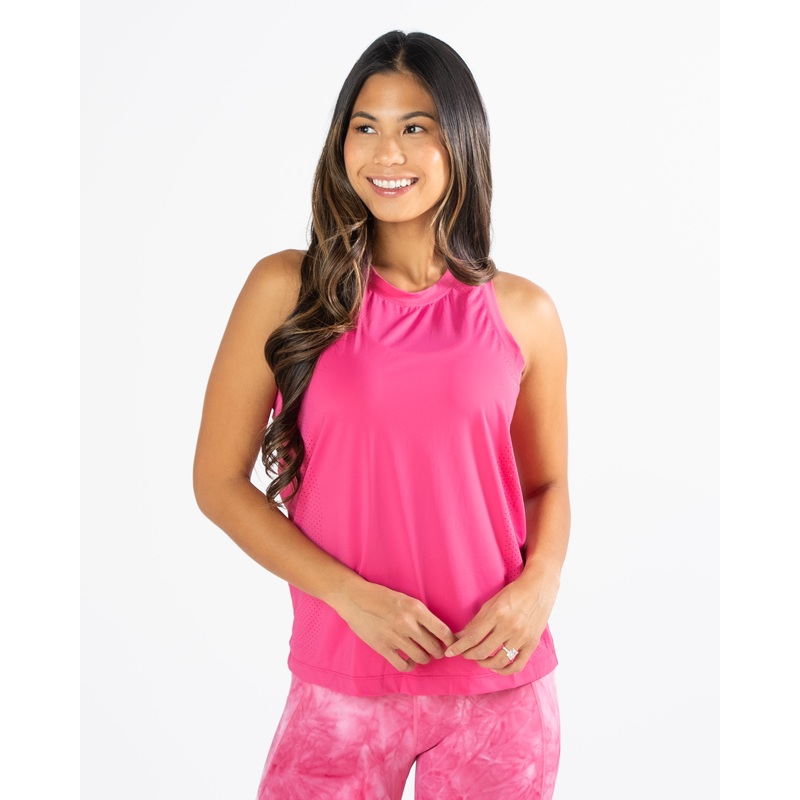 Laser Cut Tank – Hibiscus