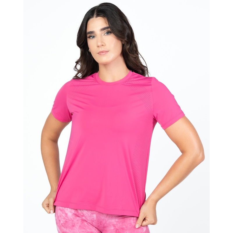 Laser Cut Tee – Hibiscus