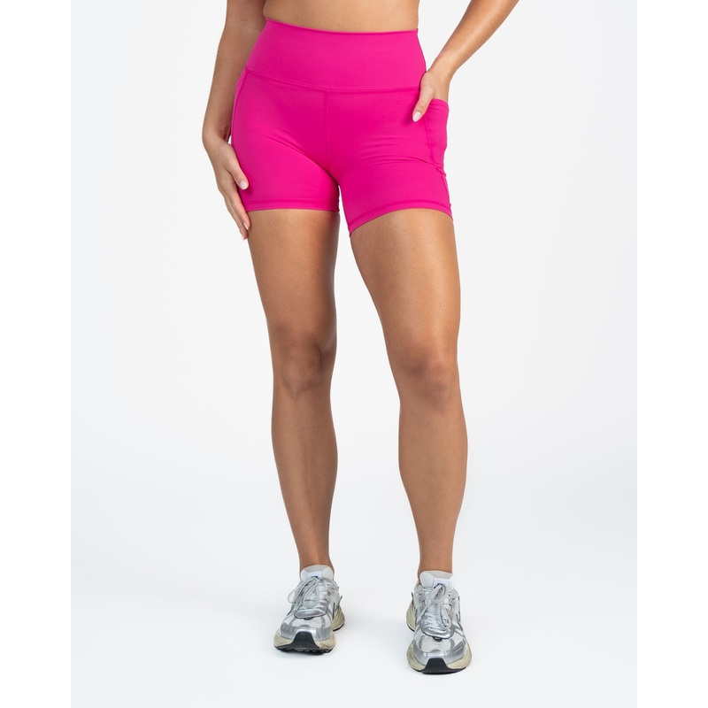 Lux High Waisted Rio Shorts (5 in.) – Punch