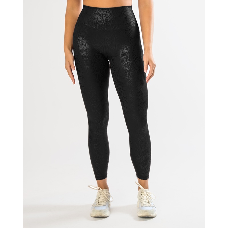 Lux Pace Leggings (26 in.) – Black Snake Foil