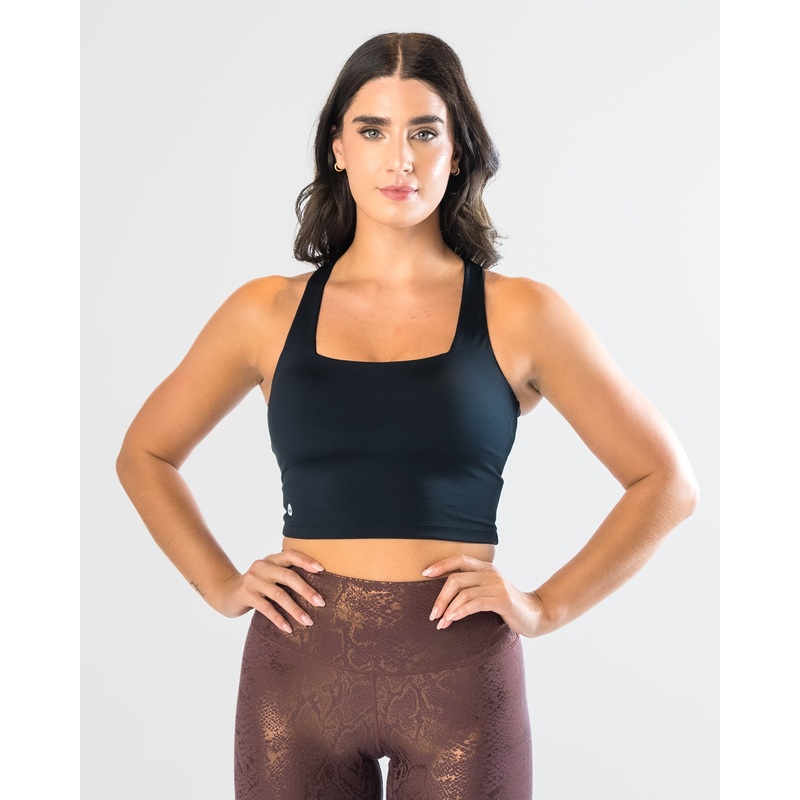 Lux Performance Crop – Black
