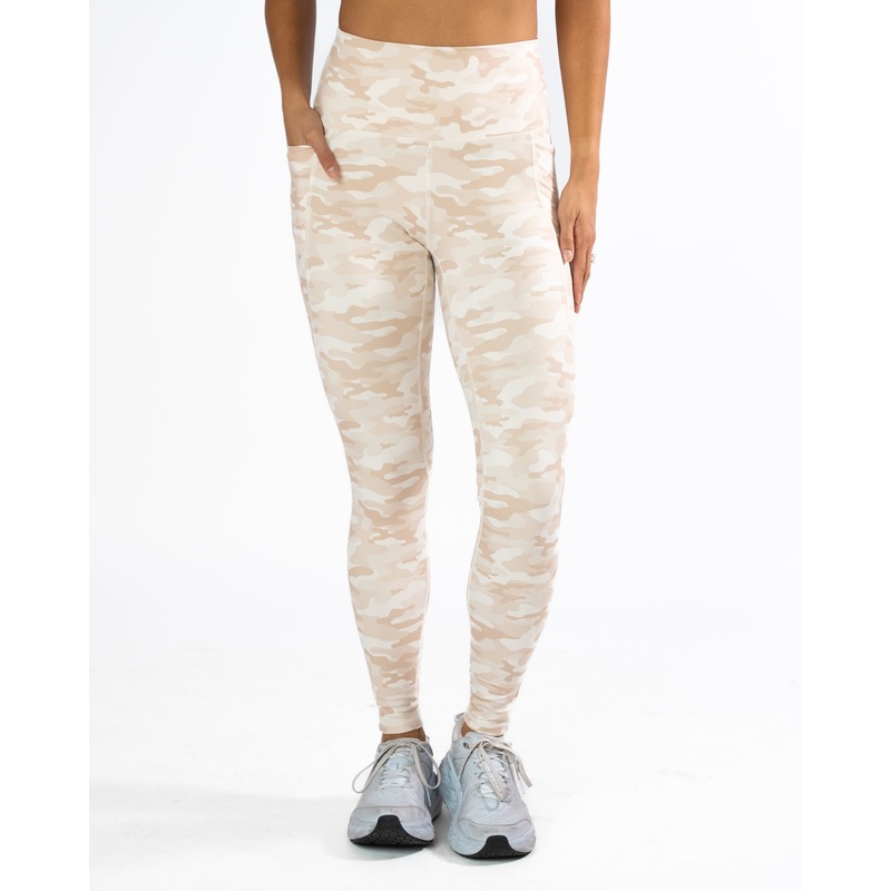 Shakti Leggings (27 in. inseam) – Latte Camo – FINAL SALE