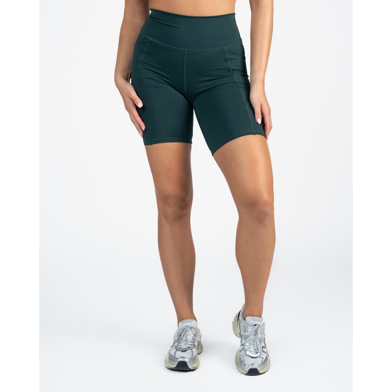 Skin Biker Shorts (8 in. inseam) – Juniper – FINAL SALE