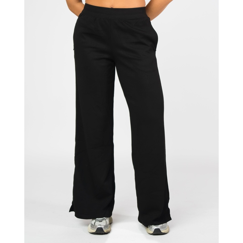 Soft Scuba Wide Leg Pant – Black – FINAL SALE