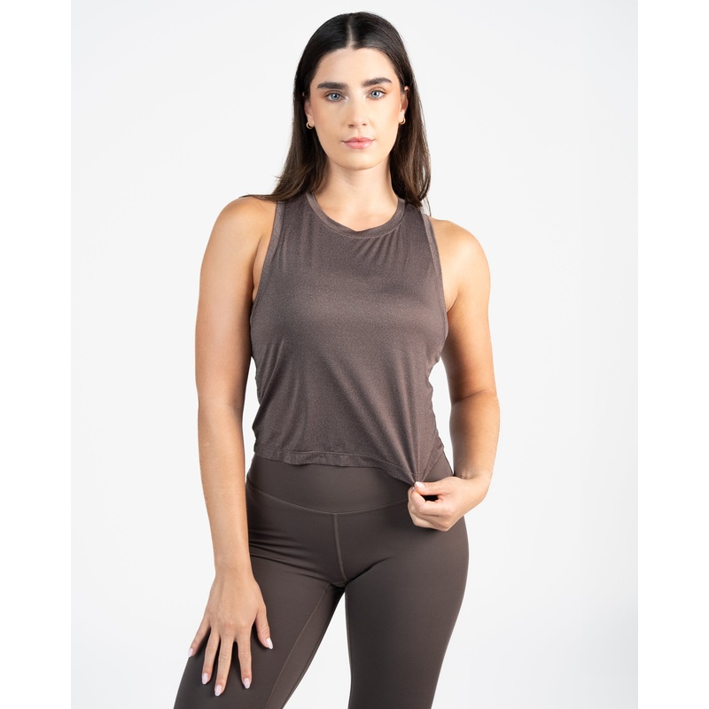 Tahoe Energy Tank – Espresso – FINAL SALE