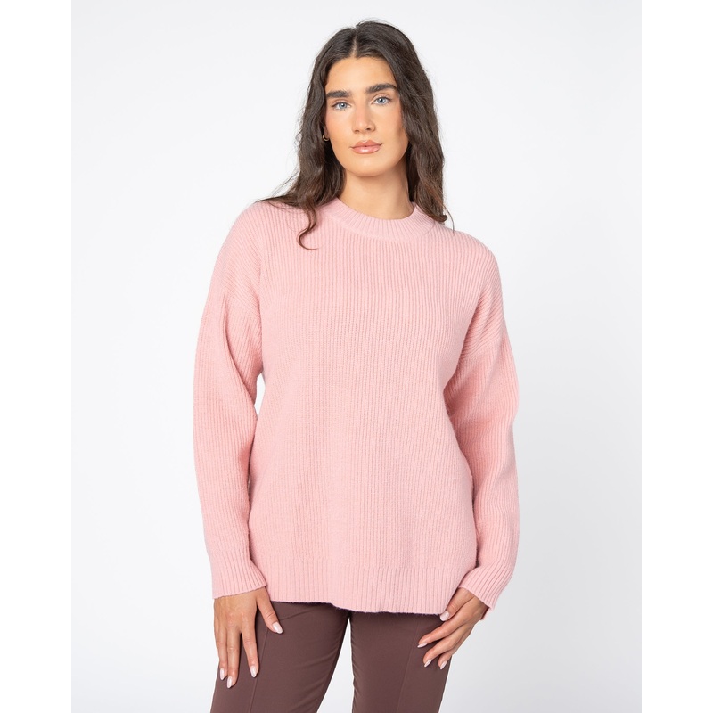 Aspen Sweater – Powder Pink – FINAL SALE