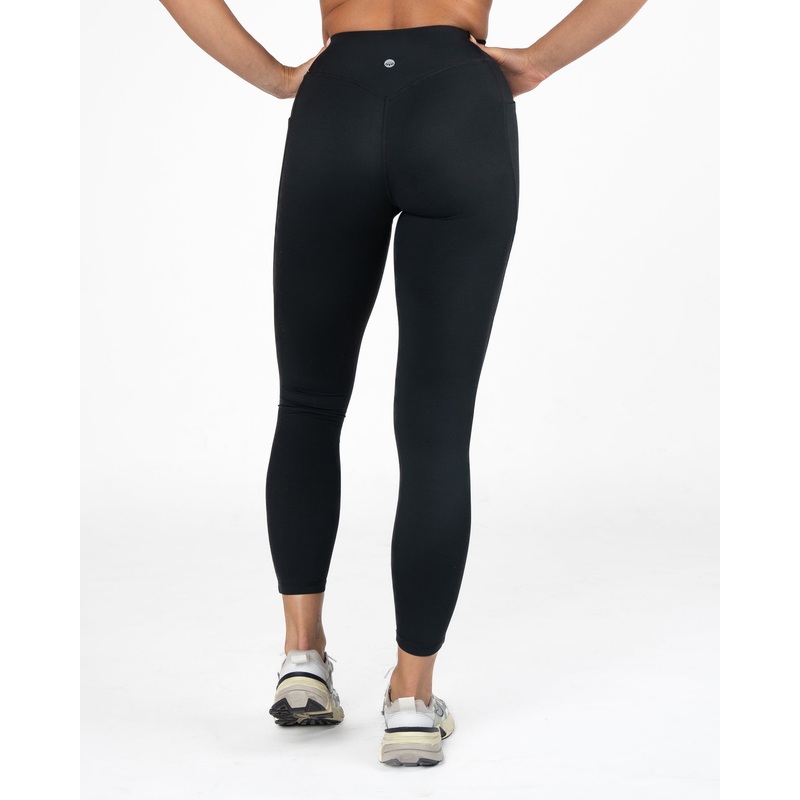 AYA Accentuate Your Assets Mid-Rise Leggings – Black