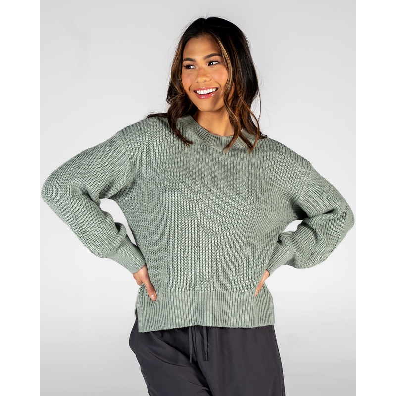 Catalina Sweater – Eucalyptus – FINAL SALE