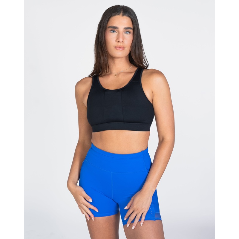 Front Pocket Bra – Black