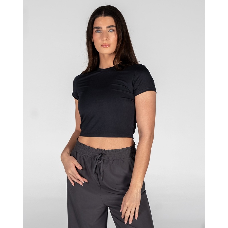 Glossy Tee – Black