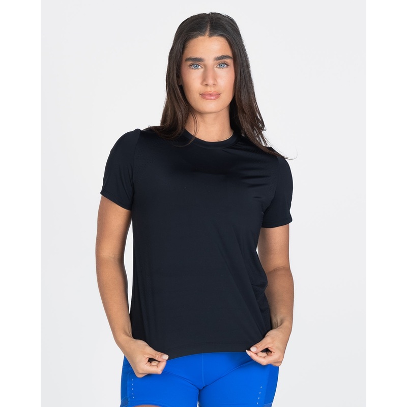 Laser Cut Tee – Black