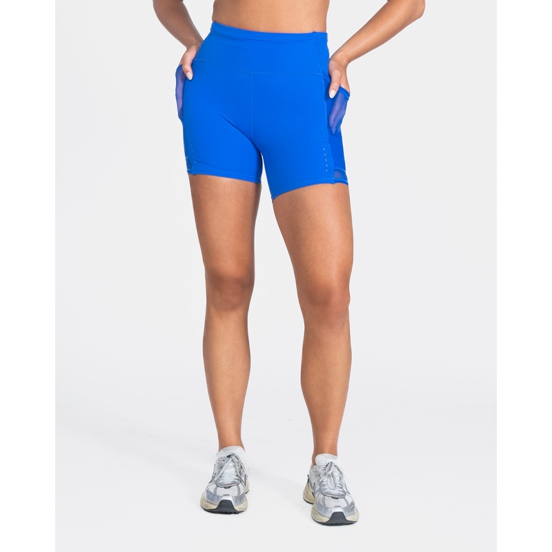 Lux Ultra Mesh Shorts (5 in. inseam) – Cobalt – FINAL SALE