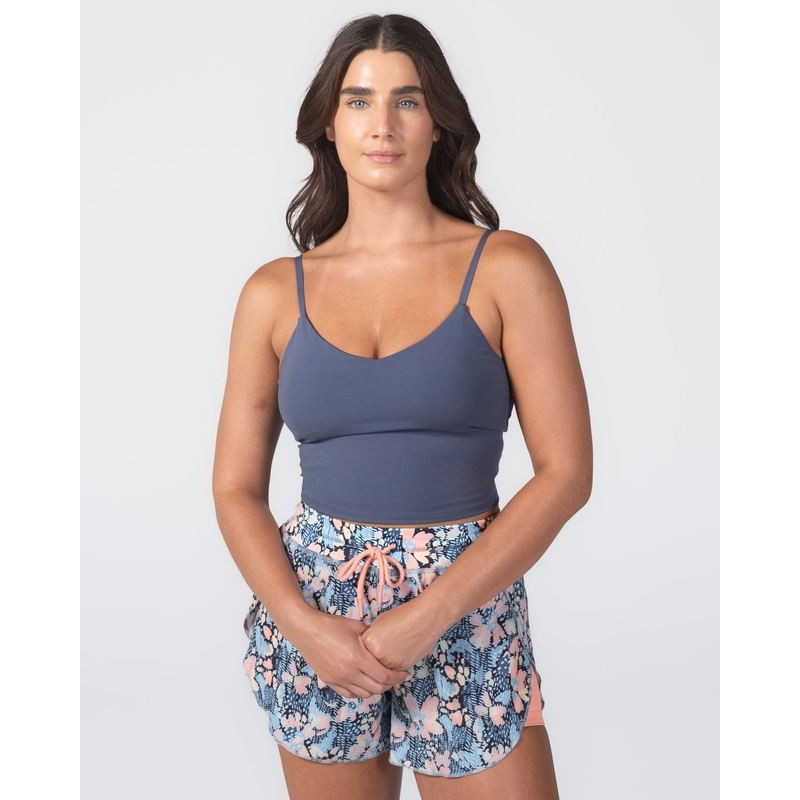 Skin Adjustable Crop Top – Light Navy