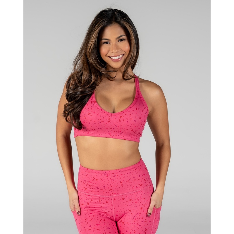 Skin Move Bra – Hibiscus Terrazzo