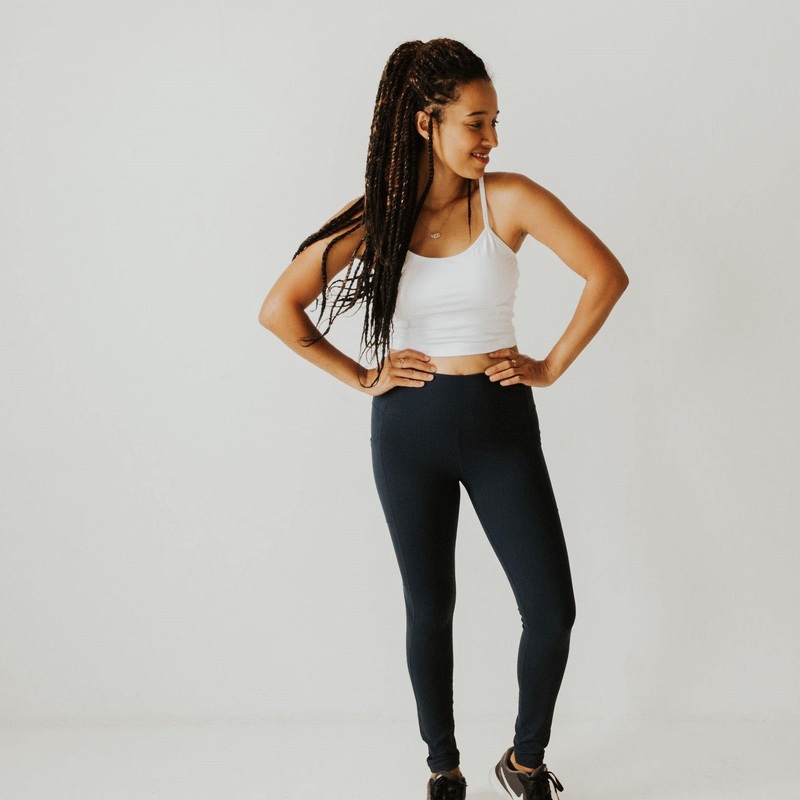 Ava Crop Top – White – FINAL SALE