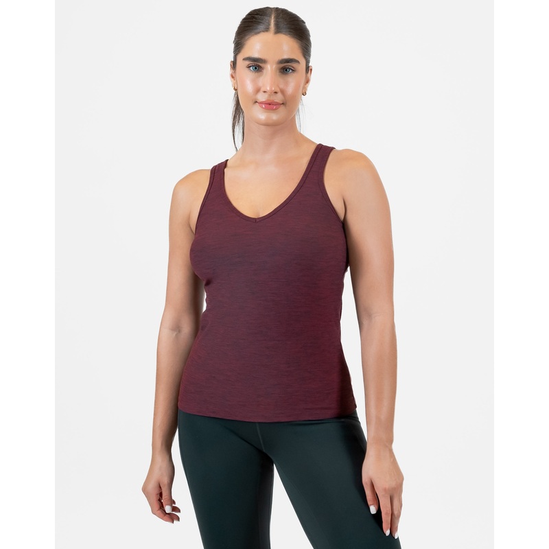 Dynamic Full Length Tank – Mulberry – S ONLY – FINAL SALE