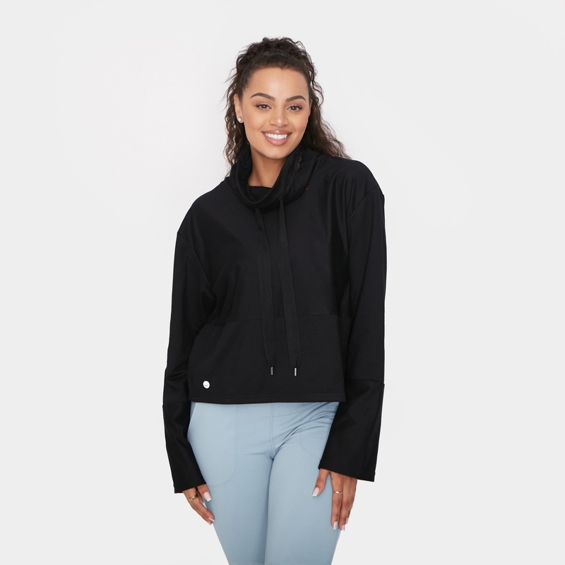 Going Places Pullover – Black – Final Sale