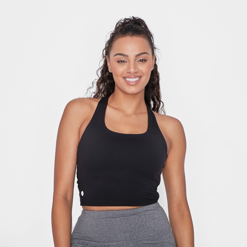 Harmony Crop Top – Black