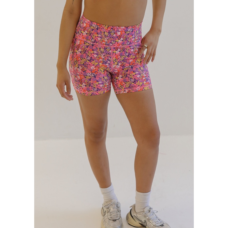 Lux High Waisted Rio Shorts (5 in. inseam) – Spring Garden
