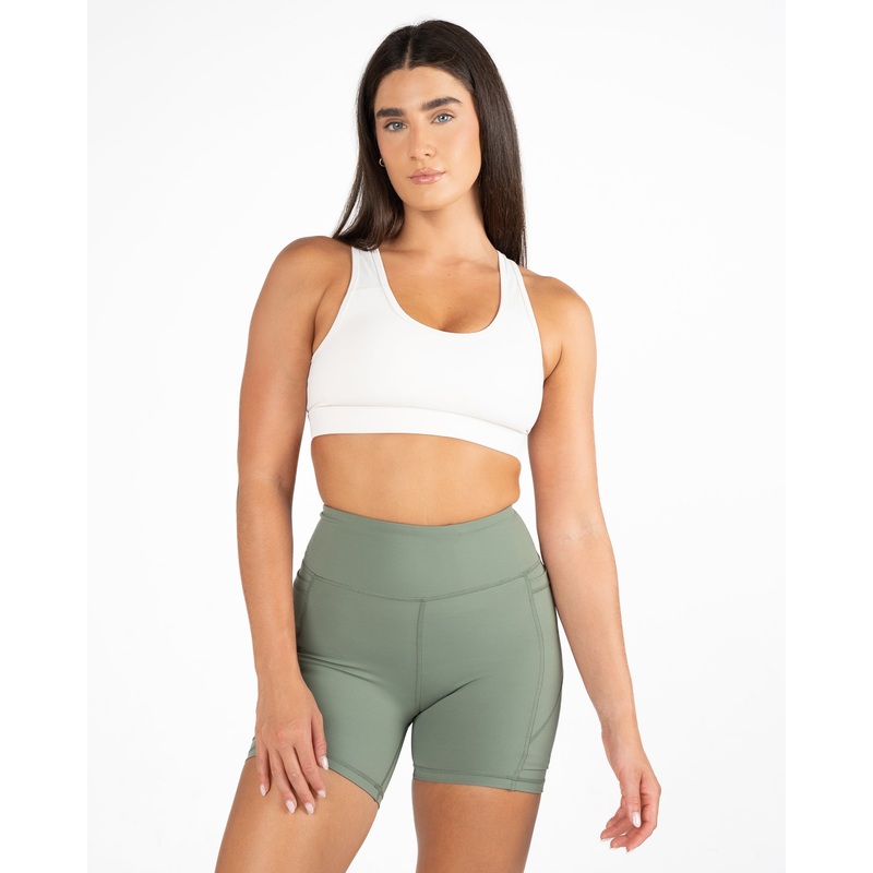 Lux Sarah Sports Bra – White
