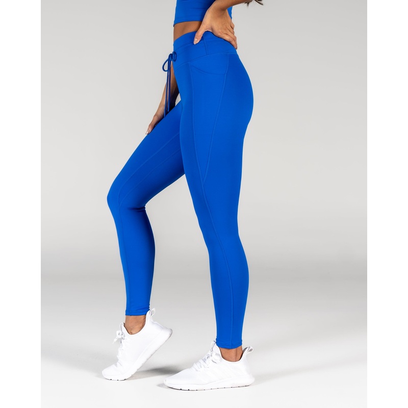 Lux Train Leggings – Cobalt Blue – M ONLY – FINAL SALE