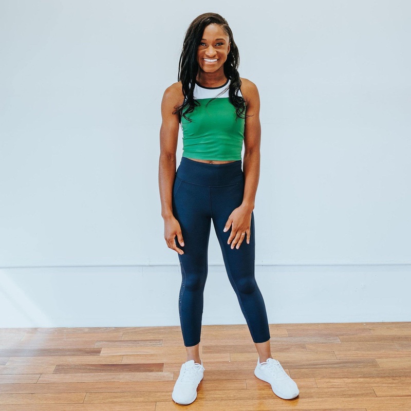 Malibu Crop Top 2 – Varsity – FINAL SALE
