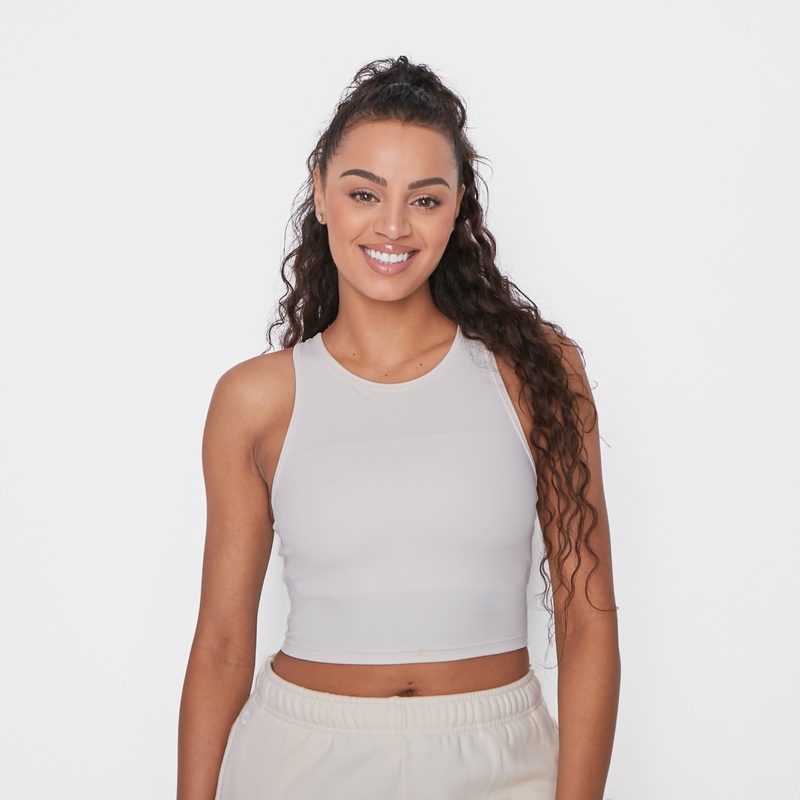 Malibu Crop Top – Jet Stream
