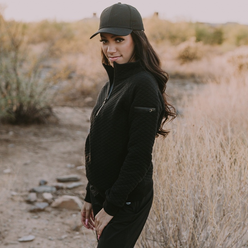 Quilted Jacket – Black
