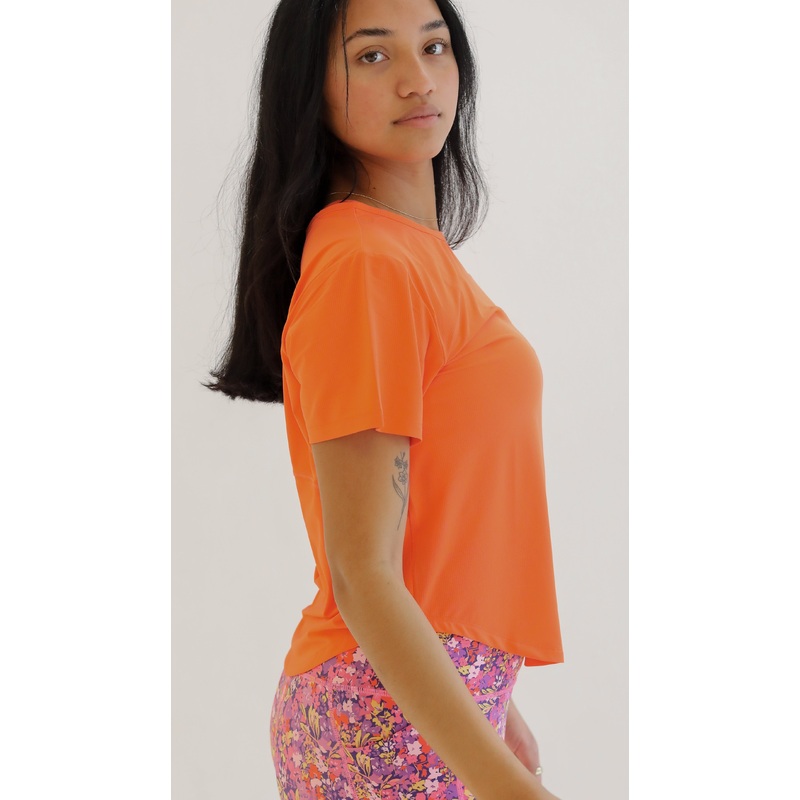 Race Ready Tee II – Tangerine