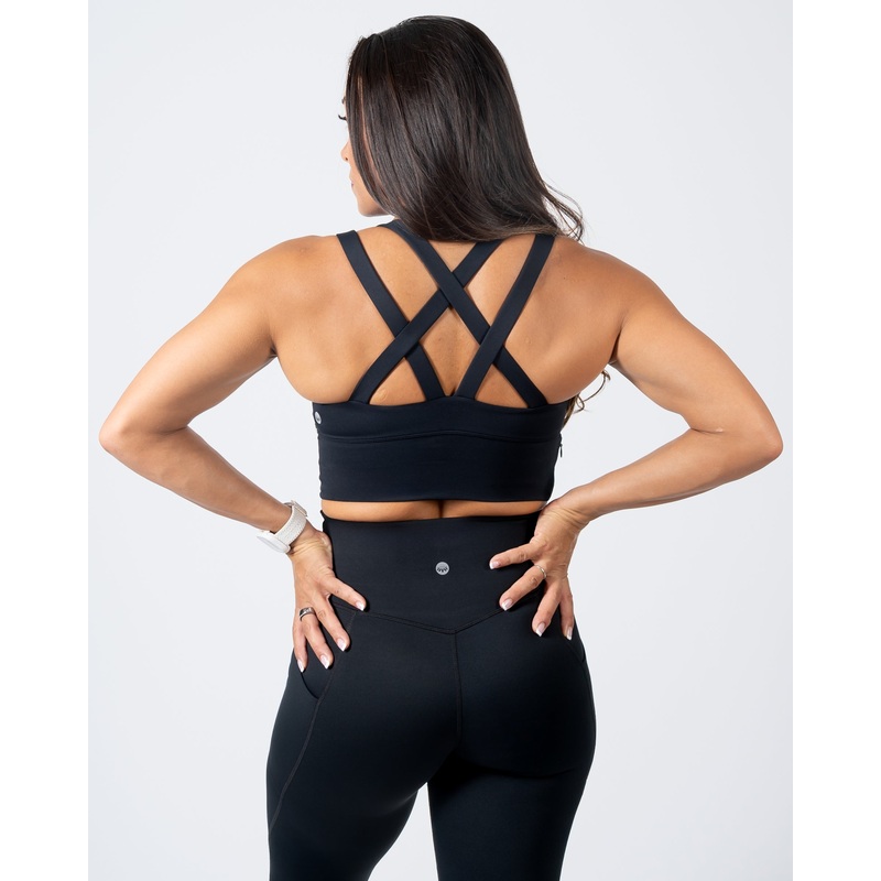 Sierra Sports Bra – Black