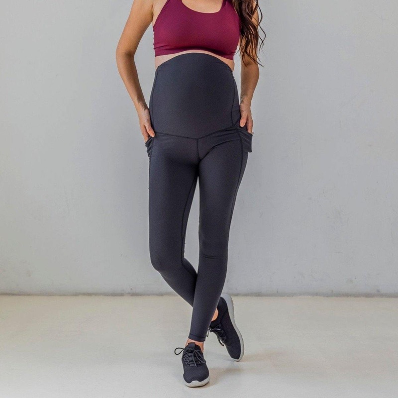 Skin Maternity Pants – Black