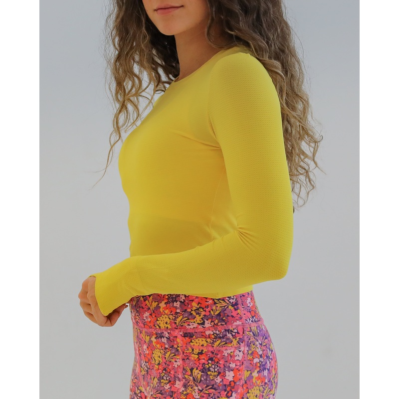 Tempo Long Sleeve (Mid-Length) – Pineapple