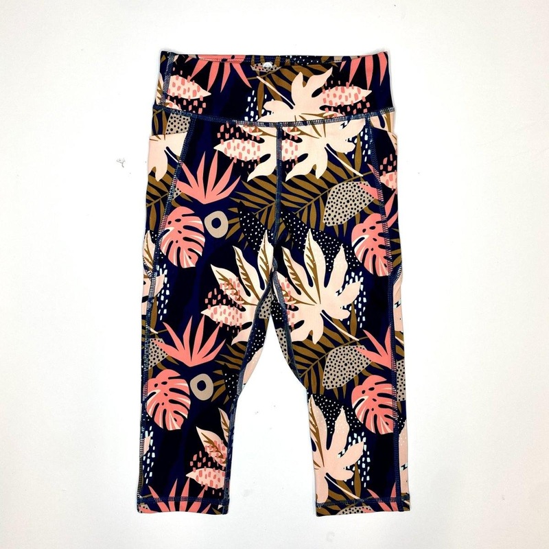 Youth Racer Capris – Island – FINAL SALE