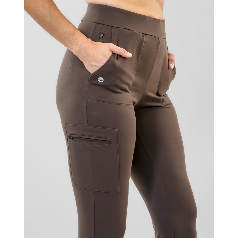 Hiking Cargo Joggers – Espresso – S ONLY – FINAL SALE