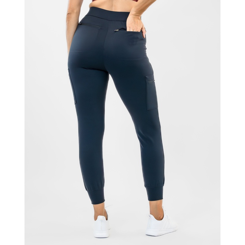 Hiking Cargo Joggers – Navy – S ONLY – FINAL SALE