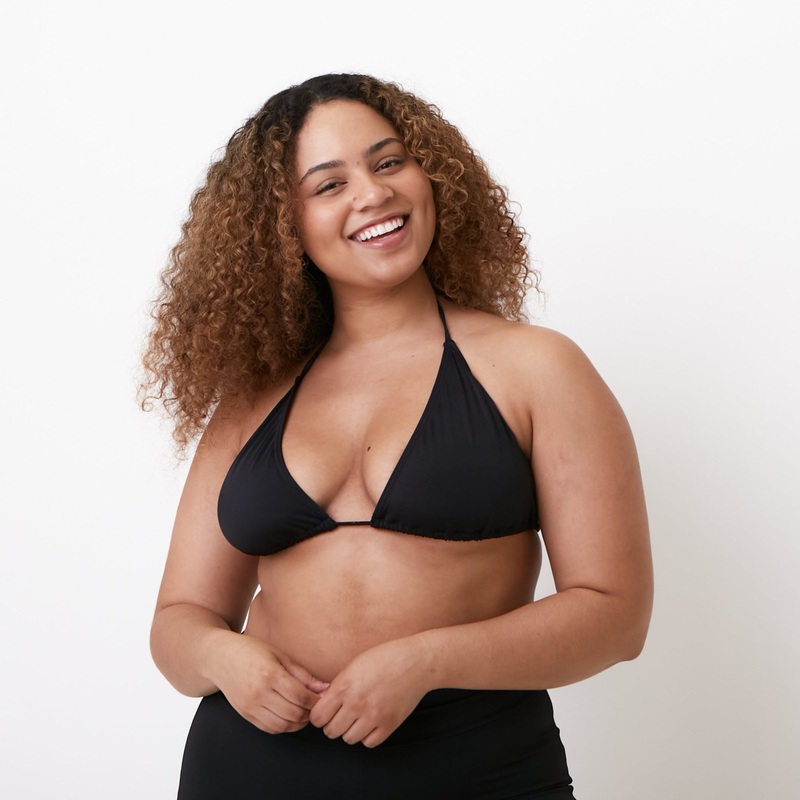 Kate Bikini Top – Black – FINAL SALE