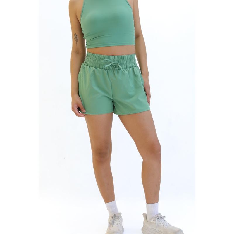 Knock Out Shorts – Pistachio